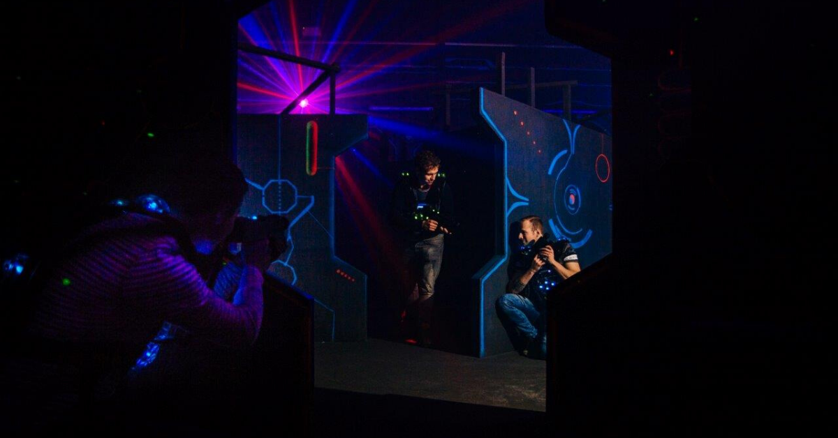 Lasertag bij Go Parc