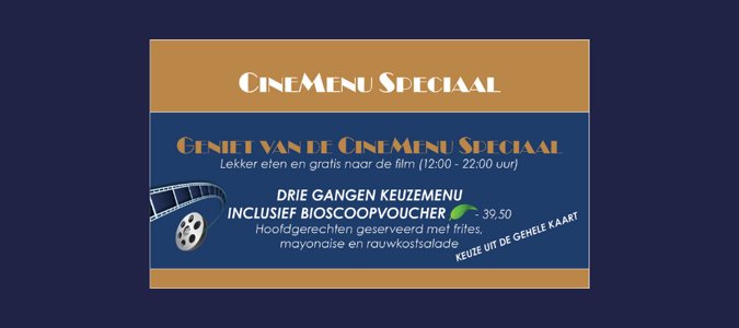 CineMenu Speciaal