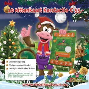 kerstaanbieding Monkey Town