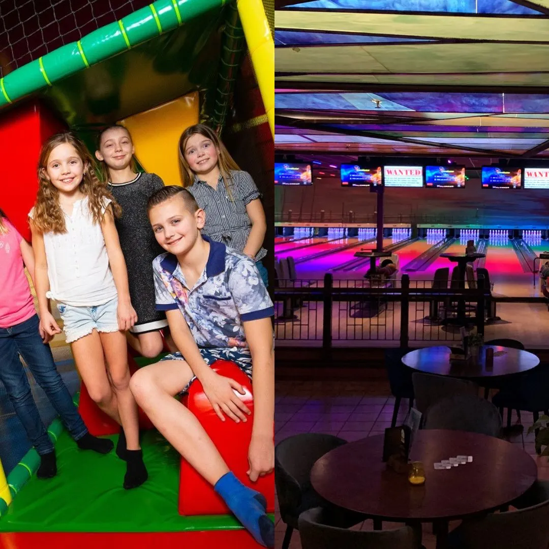 Go Planet Parc, monkey town, speelparadijs, springen, bowling, bowlen enschede